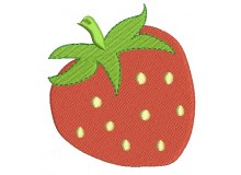 Stickdatei - Erdbeere